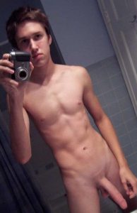 Canadian twink boy naked