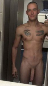 Navy Gay Dude Poses Naked For Us On Gay Cam Show