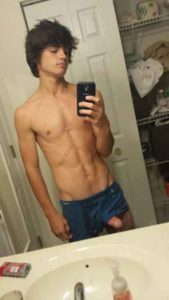 College Twink Has A Cute Thick Cock