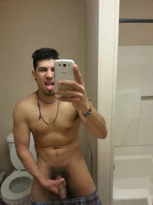 Horny Hunk Gay MagicGuyy Shows His Cute Uncut Dick