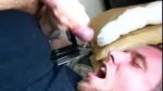 Amateur Gay Guy Shooting Cum Into His Mouth