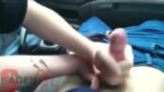 Blowjob exchange in car