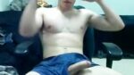 Marine cums on gay webcam