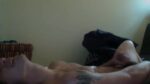 Tattooed Cam Boy Cums While Phone Sex
