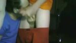 Fat daddy blowing redhead boy on webcam