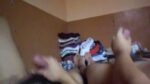 Amateur arab gay friends masturbate together