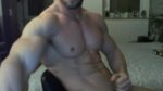 Handsome euro guy jerks off and exposes his ass